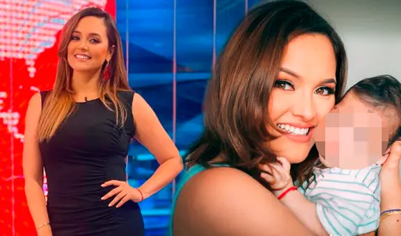 Carla Tello volvió a la conducción de América TV tras 4 meses de licencia materna: "Muy contenta"