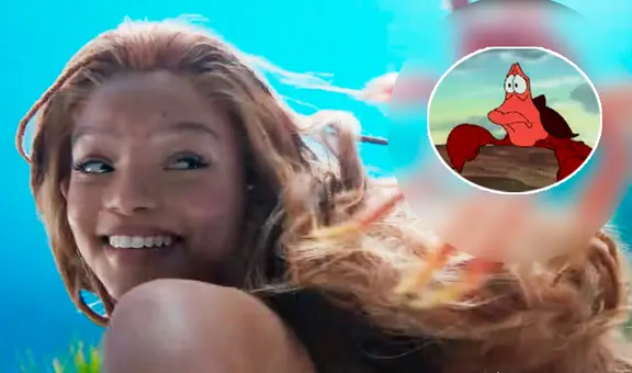 Tráiler de “La sirenita” revive caos por apariencia de Sebastián: “Qué cosa más fea”