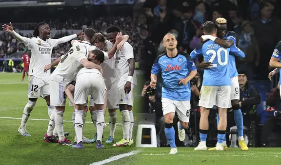 UEFA Champions League: ¡Real Madrid y Napoli clasificaron a cuartos de final!