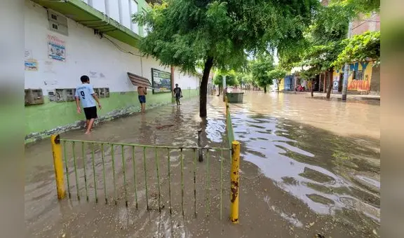 Piura volvió a sufrir nuevas lluvias, inundación y caos