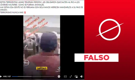 Puno: video no prueba que militares fueron obligados a entrar al río Ilave por comuneros