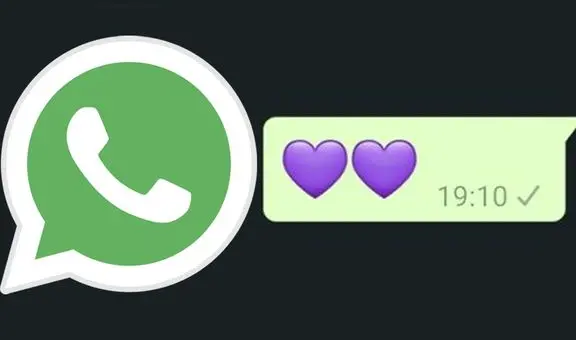 El corazón morado de WhatsApp: ¿qué significa realmente y cuándo deberías usarlo?