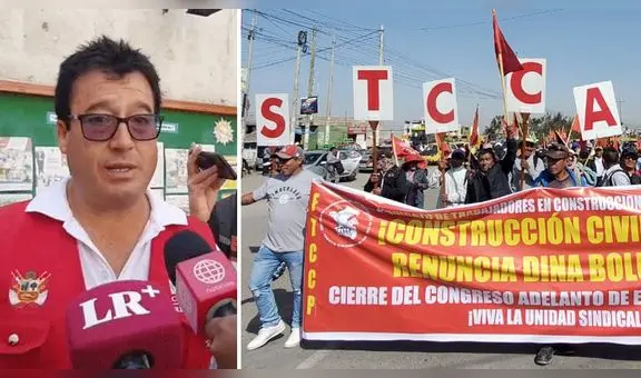 "Los ociosos están en el Congreso": sindicato de obreros de Arequipa al congresista Edwin Martínez