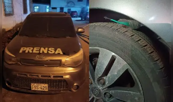 Delincuentes detonan explosivo en vehículo de periodista en La Libertad