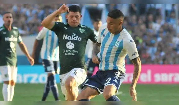 ¿Con Paolo Guerrero? Las posibles alineaciones titulares de Racing vs. Unión de Santa Fe