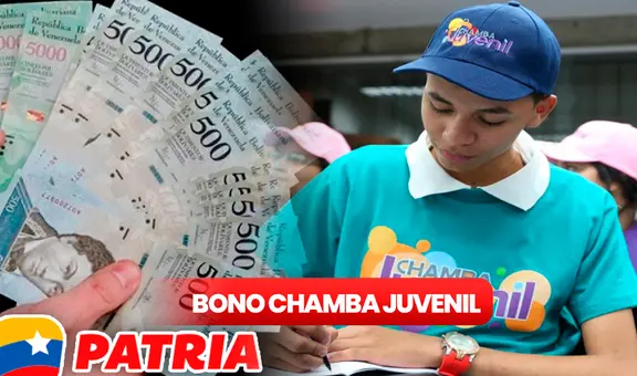 Bono Chamba Juvenil: cobra HOY el subsidio e inscríbete para recibirlo