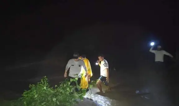 Piura: joven fallece tras ser arrastrado por río La Gallega en Morropón