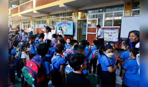 Minedu anuncia que clases presenciales en colegios de Lima Metropolitana iniciarán el lunes 20 de marzo