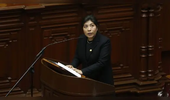 Betssy Chávez autoriza a fiscal de la Nación a levantar su secreto bancario y de comunicaciones