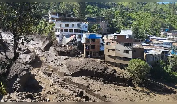 Huaico arrasó con viviendas y dejó desaparecidos en Piura