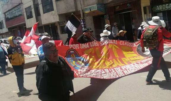 Puno: magisterio reinicia clases el 20 pero paralizará el 21, 28 y 29 de marzo