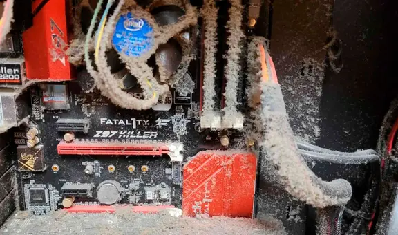 Quiere limpiar su PC luego de 6 años y queda en shock al abrir la tapa del CPU