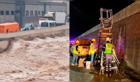 Ingeniero de Lima Expresa: "Los muros (de Vía Evitamiento) soportan hasta 314 metros cúbicos"