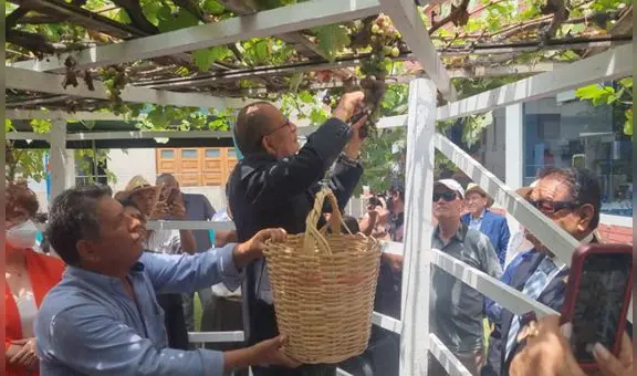 Festival de la Vendimia se vivió en Lima con tradicional pisado de uvas