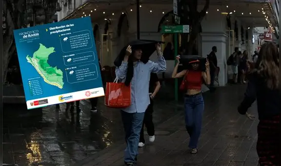 Senamhi anuncia lluvias en Perú: ¿en qué zonas habrá precipitaciones leves o de extrema intensidad?