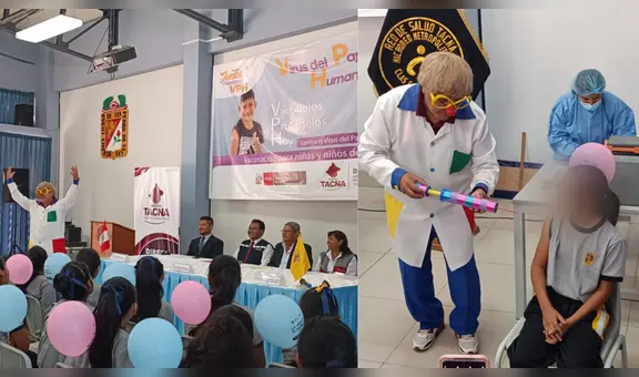 Inició campaña de vacunación contra el virus de papiloma humano en Tacna