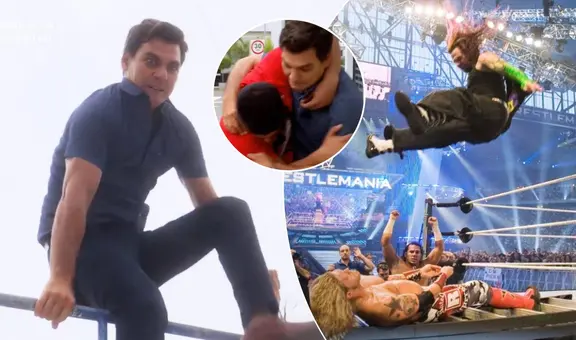 Joel y Mike pelean a lo WWE en "AFHS": 'Gringo atrasador' aplicó técnica de Jeff Hardy