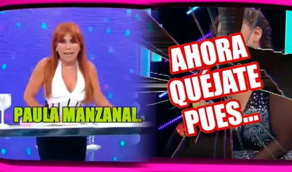 Producción de Magaly cobra 'venganza' tras ser regañados por falla técnica: "Ahora, quéjate, pues"