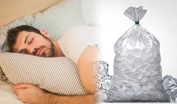 ¿Cómo lograr dormir en pocos minutos con ayuda de hielo?