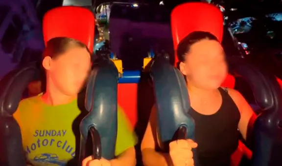 Joven se desmaya varias veces tras ser lanzada a más de 90 metros de altura en un juego mecánico