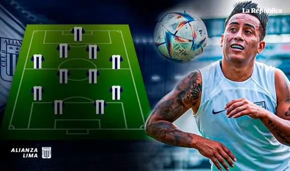 Chirstian Cueva fue convocado en Alianza: el posible 11 de los blanquiazules ante Huancayo