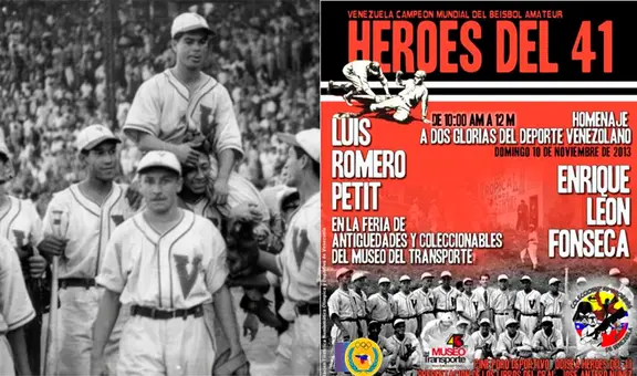 ¿Quiénes fueron los ‘Héroes del 41’ en el béisbol de Venezuela?