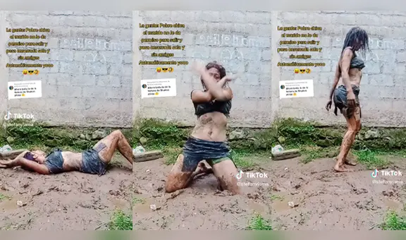 Peruana se luce bailando "La tortura" en el barro y sorprende en las redes sociales: "Shakira de huaico"