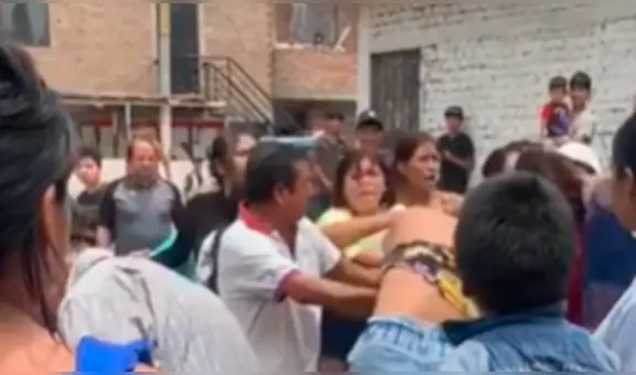 Vecinos se pelean para abastecerse de agua en distrito de Trujillo