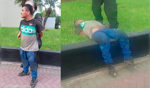 San Isidro: sujeto acuchilló a su pareja en plena vía pública y fue capturado por la PNP