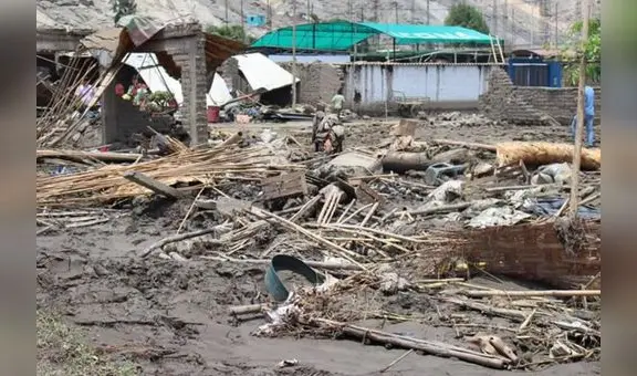 121 distritos de Áncash, Huancavelica, Ica y Lima declarados en estado de emergencia por intensas lluvias