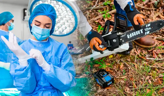 ¿Sabías que la motosierra no fue inventada para cortar madera sino para la medicina?