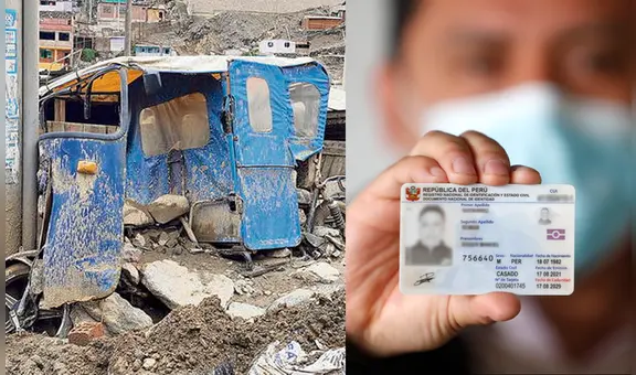 Reniec coordinará empadronamiento de damnificados por lluvias y huaicos para que recuperen su DNI