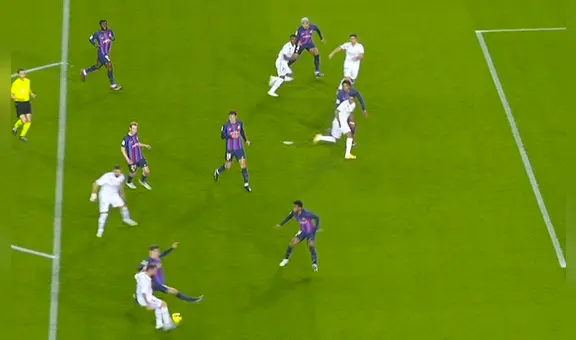 El milimétrico off side por el que anularon el gol del Madrid y que los deja casi fuera de LaLiga