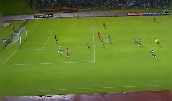 ¡Golazo de Gabriel Costa! 'Gabi' aprovechó un error de Huancayo y puso el 1-1 de Alianza Lima