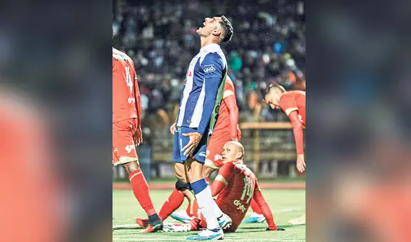 Frustración blanquiazul: Alianza Lima pierde 1-2 frente a Sport Huancayo