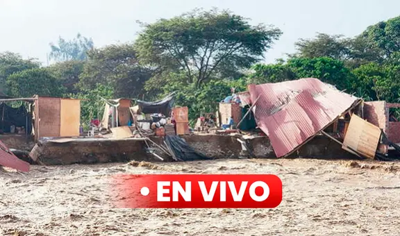 Lluvias en Lima EN VIVO: se registran viviendas afectadas por crecida del río Chillón