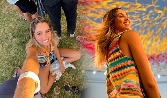 Karime Scander se roba las miradas en Lollapalooza Chile: ¿cuál fue el outfit de la actriz?