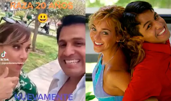 Gerardo Zamora y Milene Vásquez, actores de "Qué buena raza", se reencuentran: ¿habrá secuela?