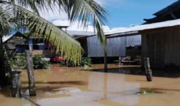 Loreto: 39 viviendas inundadas y 150 afectados tras desborde del río Paranapura