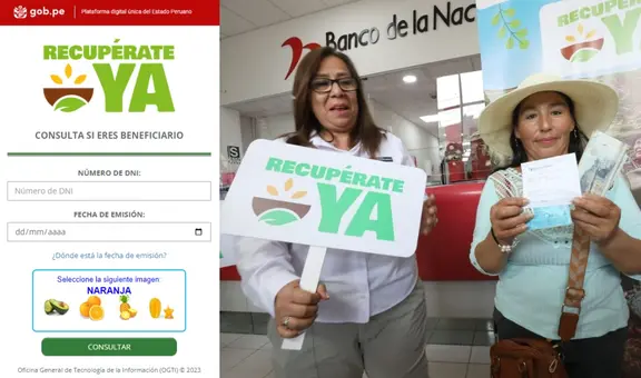 Bono Recupérate Ya vence HOY 31 de marzo: LINK aquí para saber si eres beneficiario y dónde cobrarlo