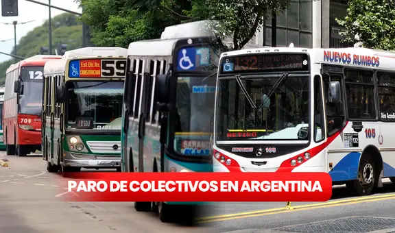 Nuevo paro de colectivos en Argentina: ¿cuándo será y a qué se debe?