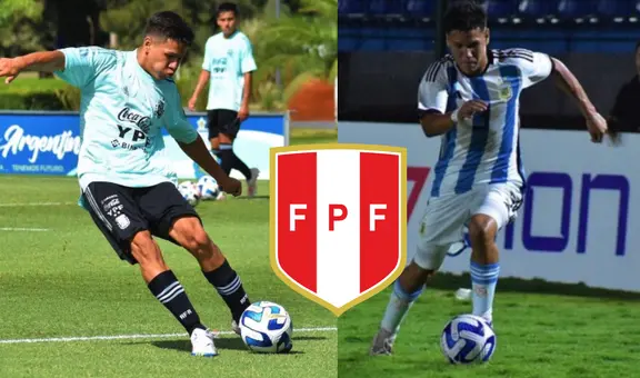 Argentina convocó a la sub-17 a jugador nacional, cuyo hermano juega en la selección peruana