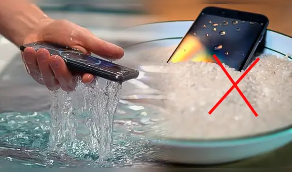 ¿Tu celular se cayó al agua? Este truco es más efectivo que colocarlo en arroz