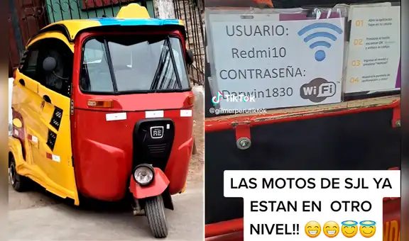 Mototaxi ofrece wifi y genera opiniones divididas: "Las motos de SJL ya están en otro nivel"