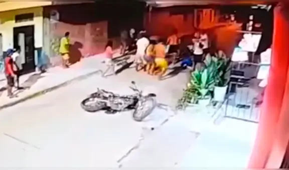 Muere ladrón que fue linchado tras intentar robar moto y balear a menor en Iquitos