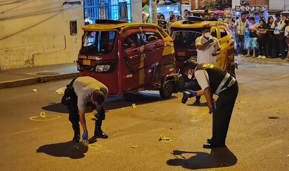 SJL: sicarios desatan balacera en la avenida Canto Grande y matan a 3 personas