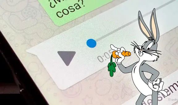 WhatsApp: ¿cómo mandar audios con la voz de Bugs Bunny y sin instalar apps? Aquí te diremos
