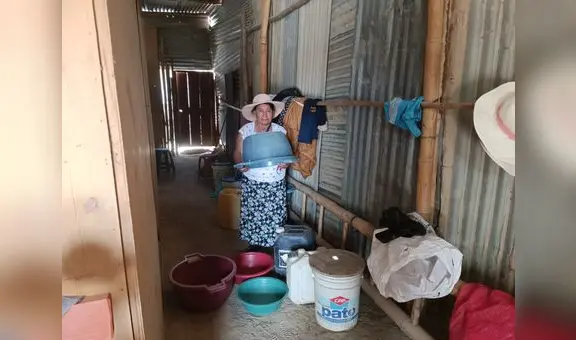 Más de 900 familias padecen por agua desde hace 5 años en Piura