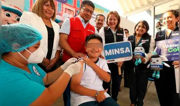 Minsa inicia vacunación contra el VPH en niñas y niños en todos los colegios del Perú