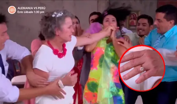 Teresita se asfixia al tragarse anillo tras pelea con Eva: así enfrentó a la villana de "AFHS"